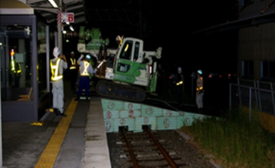 同一駅で2ヵ所の渡線