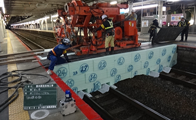 TBHの両直路の渡線